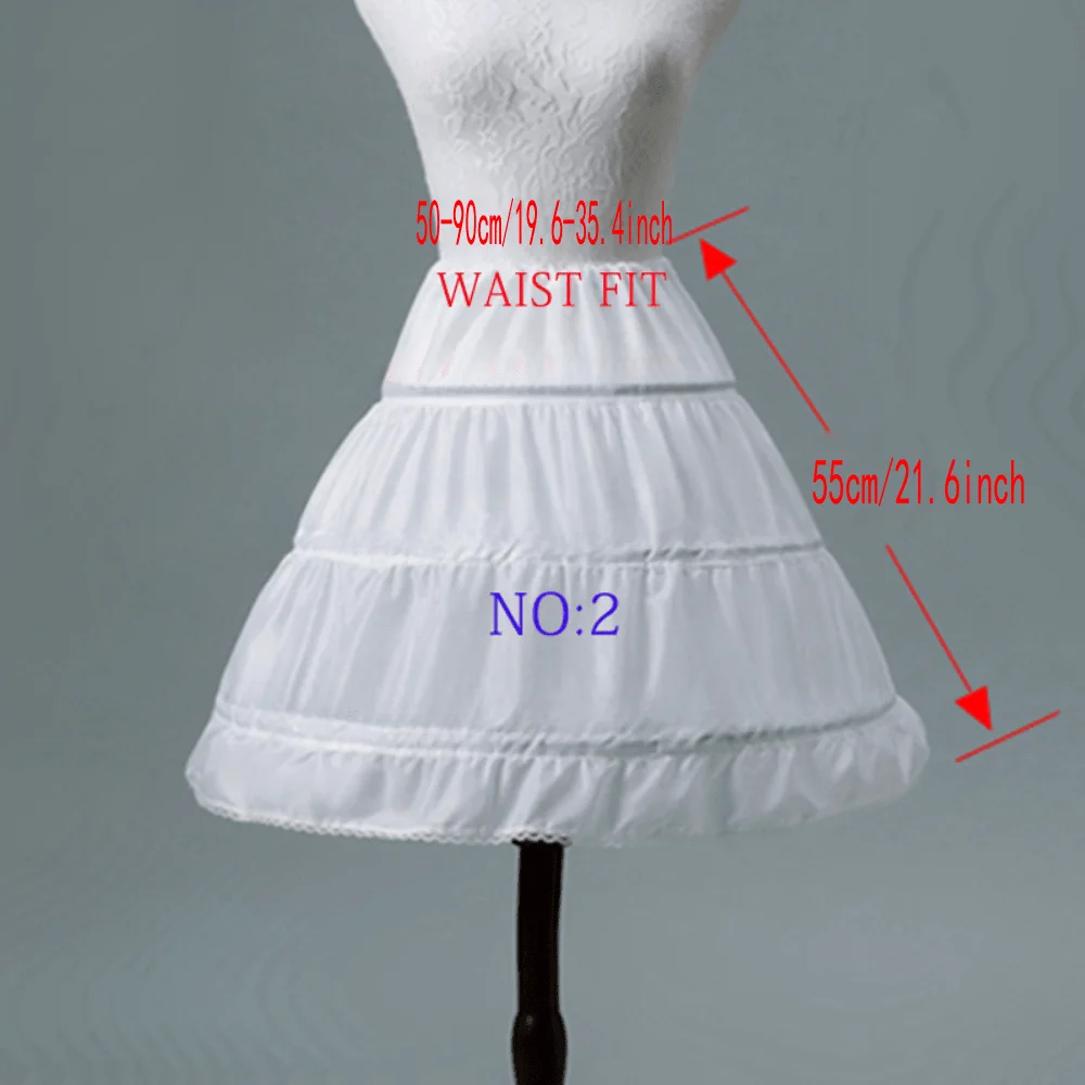 Flower Girls Petticoat Underskirt Cosplay Party Short Dress Jupon Enfant Fille Lolita Ballet Tutu Skirt Enaguas Sottogonna Mini image 3