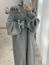 Women's Autumn Winter Sweater Dress Korean Version Pullover Jersey Fashion Streetwear Elegant Women's Long Sleeve Tops  Jumper