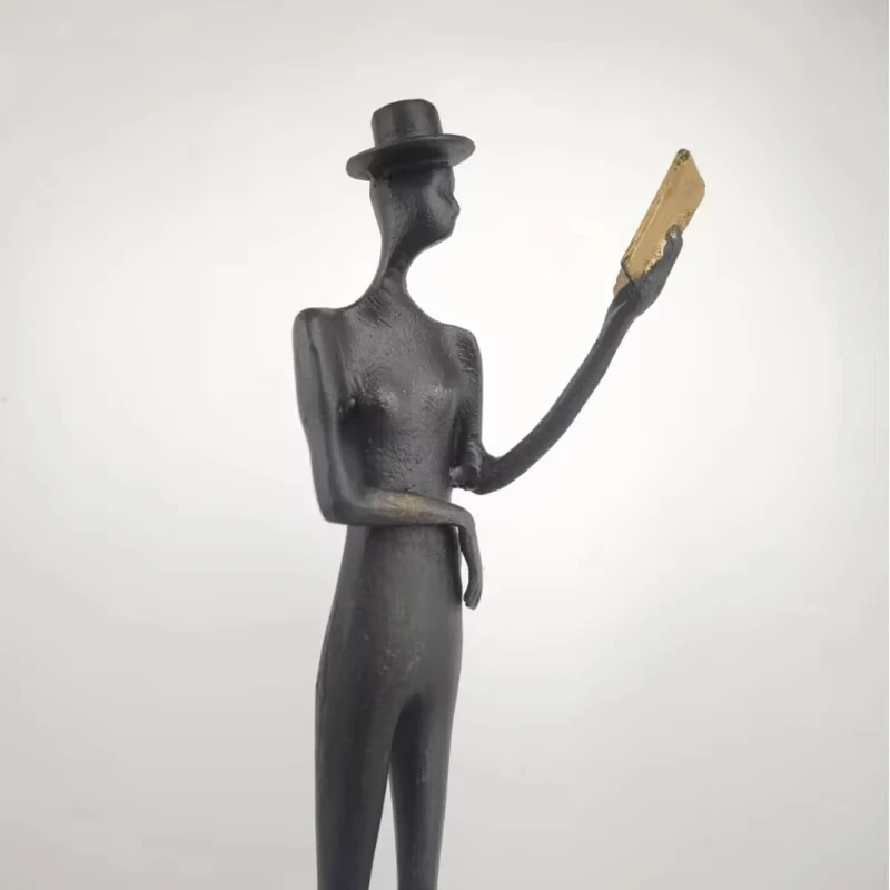 النمط الأوروبي الإبداعية الحديد الزهر القراءة شخصية الديكور نموذج غرفة التلفزيون خزانة ، طاولة القهوة ، مدخل غرفة المعيشة ، المنزل S #2