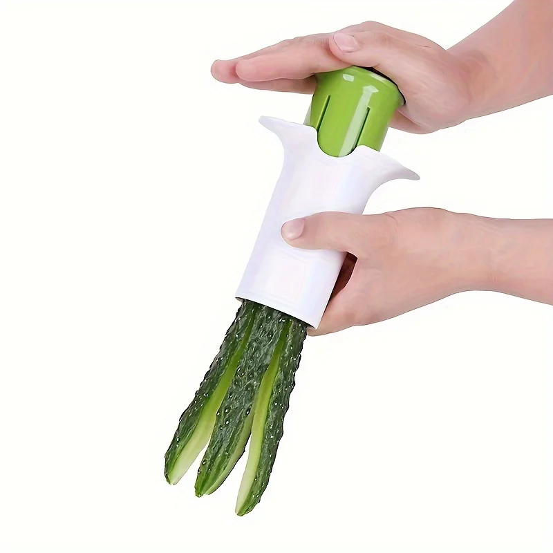1pc Household manual cucumber and carrot cutting thick strips multifunctional vegetable cutter strawberry tool - view 5