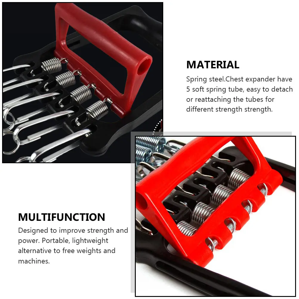 

Multifunctional Chest Expander Muscle Training Exerciser Sports Pulling Bands Fitness