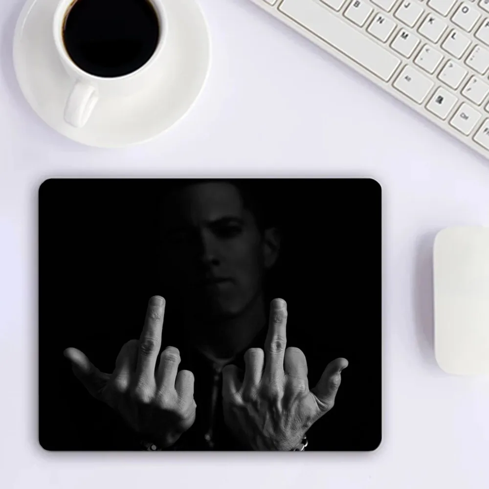 Eminem Rapper Mousepad Mousepad Game Pc Accessories Overlock MouseMat Computer Desk Mat