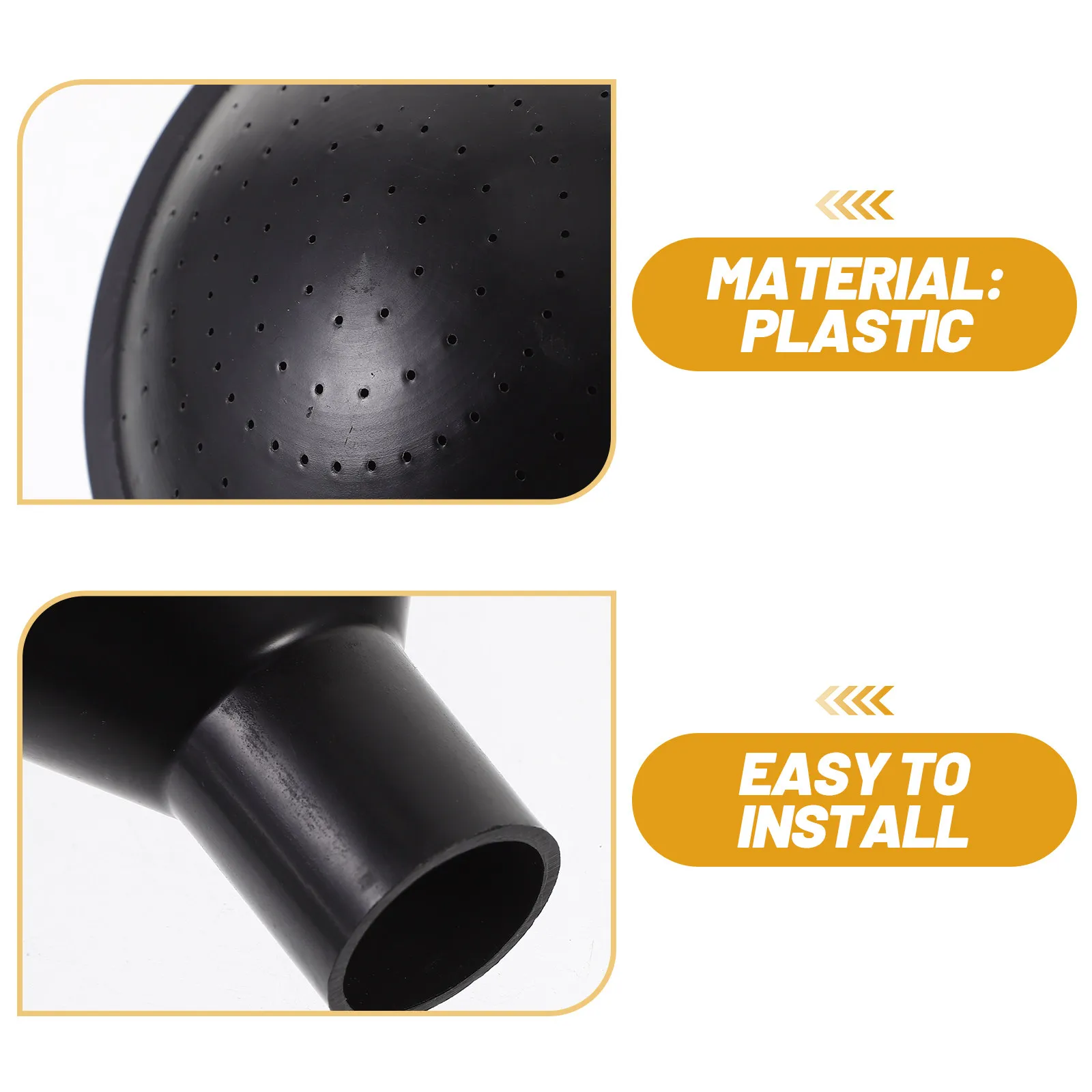 Plastic Water Can Sprinkler Head Unique Design Simple Installation Watering Spout for Flowers Plants Bonsai Indoor Outdoor