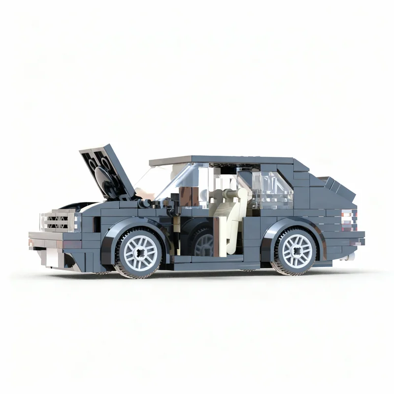 

NEW 260PCS MOC City Champions Super Car Sport Quattro Model Technology DIY Assembly Building Blocks Display Birthday Gift Home