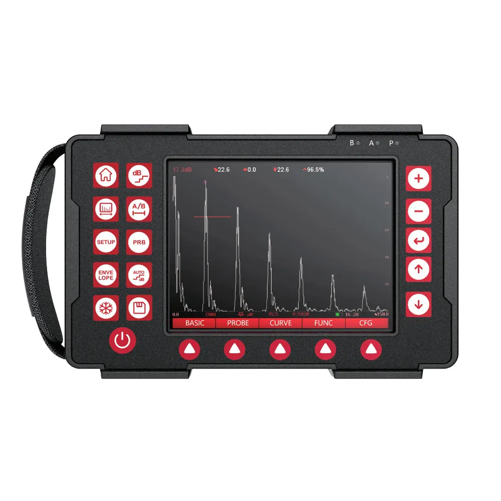 Mitech MFD100S Digital Ultrasonic Flaw Detector Multifunctional Horizontal with Video Function and 16G Storage