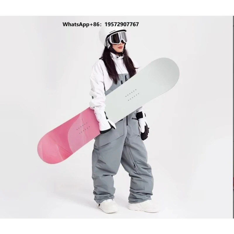 Customisable Adult Winter Snowboard Equipment Wholesale Eco-friendly Lightweight Durable Snowboard Binding Set Two-way