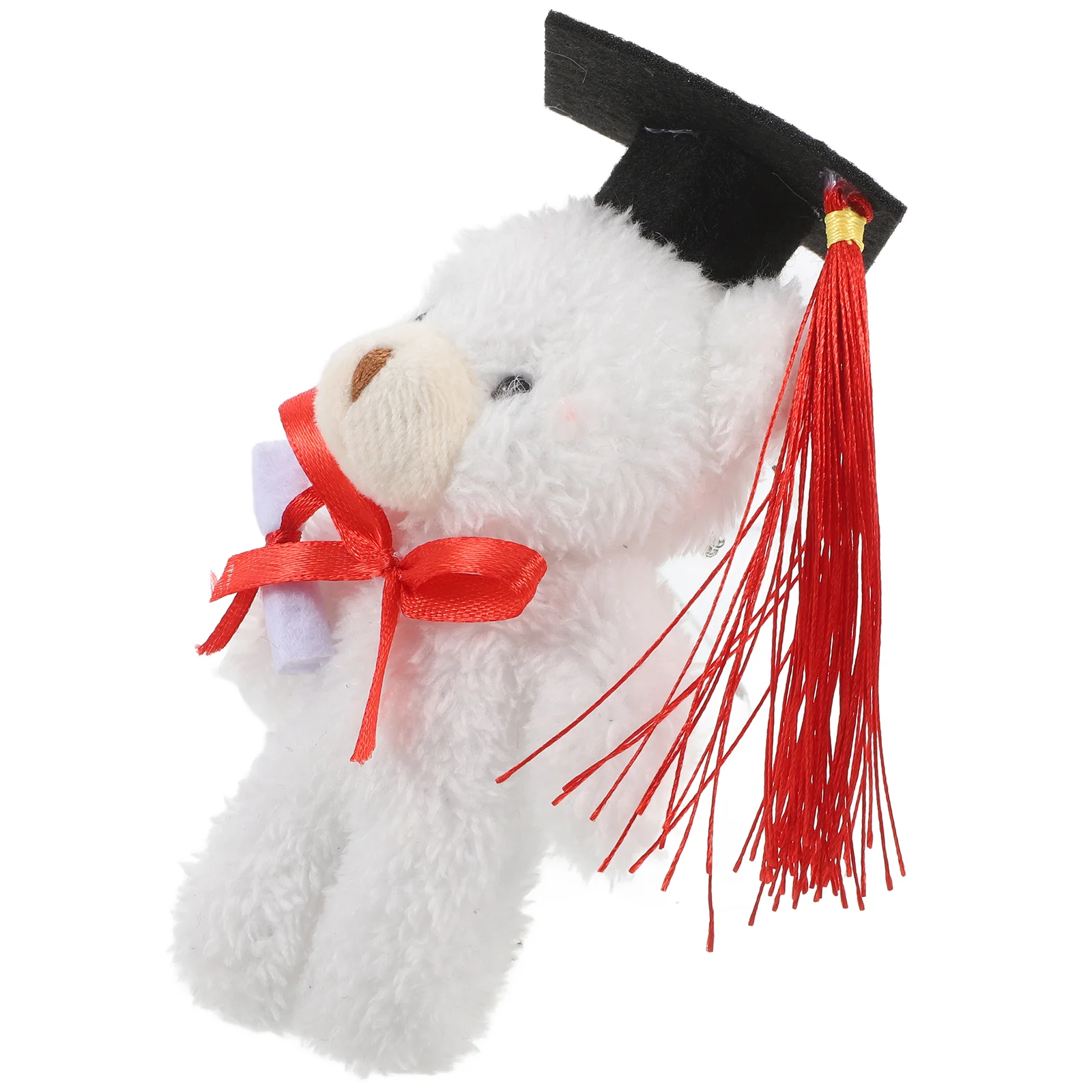 

Dr Bear Mini Bears Dolls Graduation Stuffed Filling Plush Animal Felt Cloth Pendant