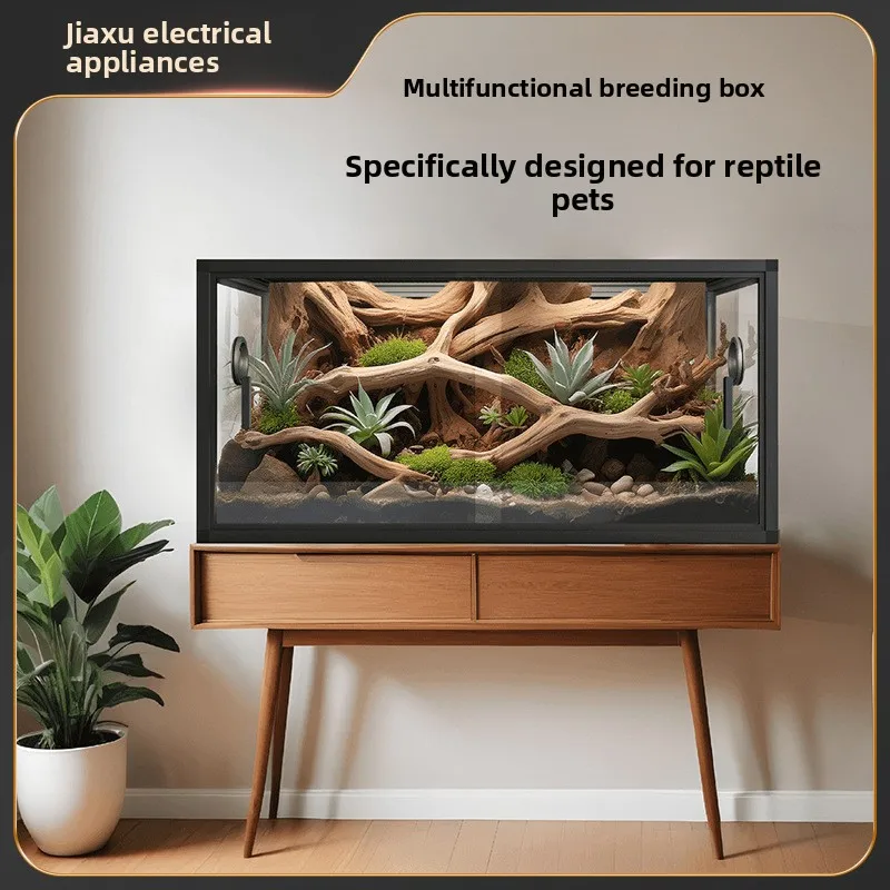 Reptile enclosure, reptile breeding enclosure, pet enclosure, rectangular