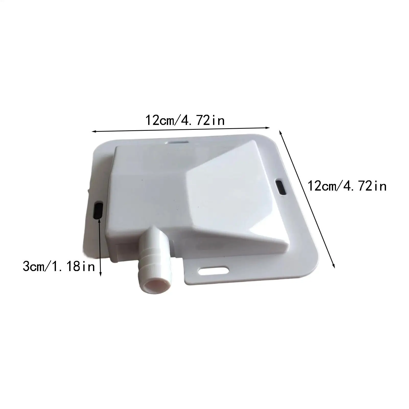 AC Drip Pan with Drain Hose Large Capacity Leakproof Tray for Window Units, Condensate Water Catcher for Home Office Apartment