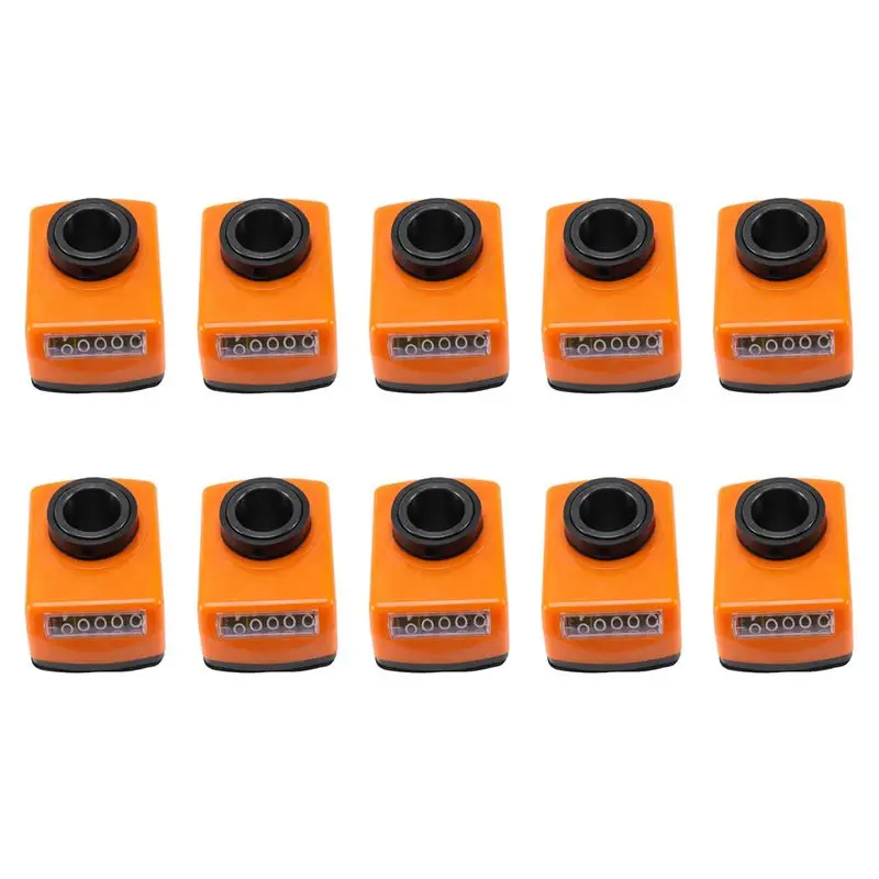 ABKS-10X Machine Lathe Part 20Mm Bore Digital Position Indicator Orange