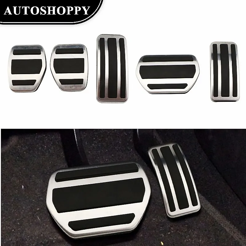 Stainless Steel Car Accessory Gas Pedal Pad Cover ForPeugeot 207 301 307 208 2008 308 408 CITROEN C3 C4 For DS 3 4 6 DS3 DS4 DS6