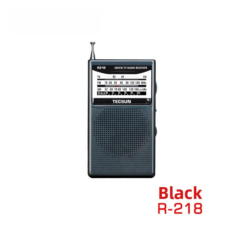 Radio R-218 Pocket FM/AM/Campus Broadcast for Students Exams