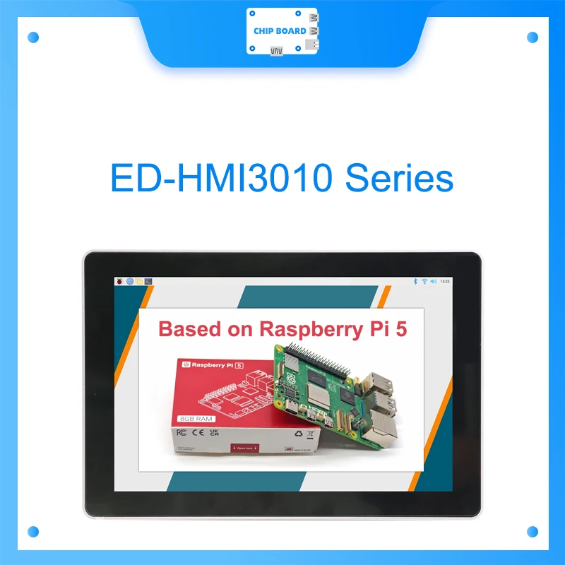 

Промышленный планшет ED-HMI3010 с вычислительным модулем Raspberry Pi 5