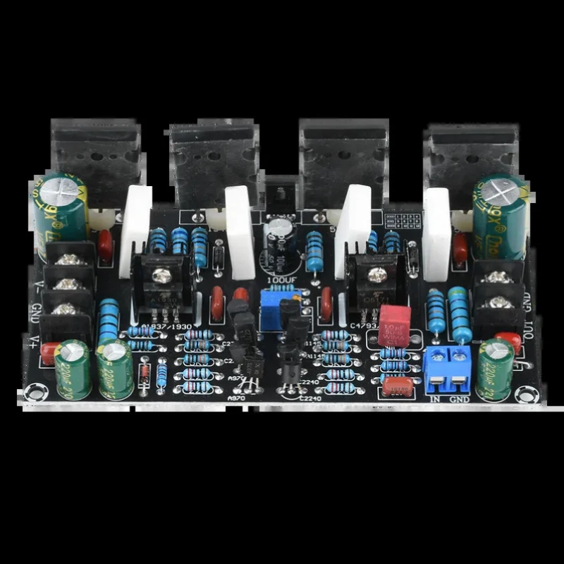 

± 20V-90V 200W Mono Digital Audio Amplifier Module A1943/C5200 Tube Rear Amplifier High Fidelity Pure Sound Quality