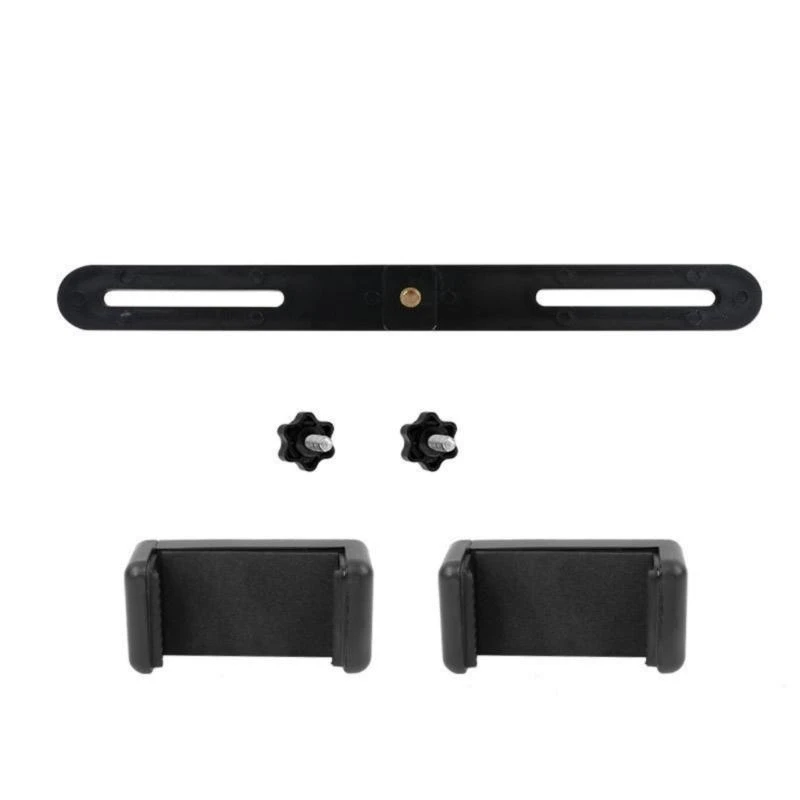 Двойное крепление подставки для телефонов и держателя таблеток легко повернуть на 360 градусов.