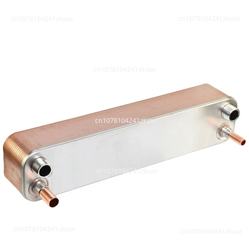 Stainless Steel Brazed Plate Heat Exchanger  Condenser Evaporator For Heat Pump Chiller Heat Recovery Unit