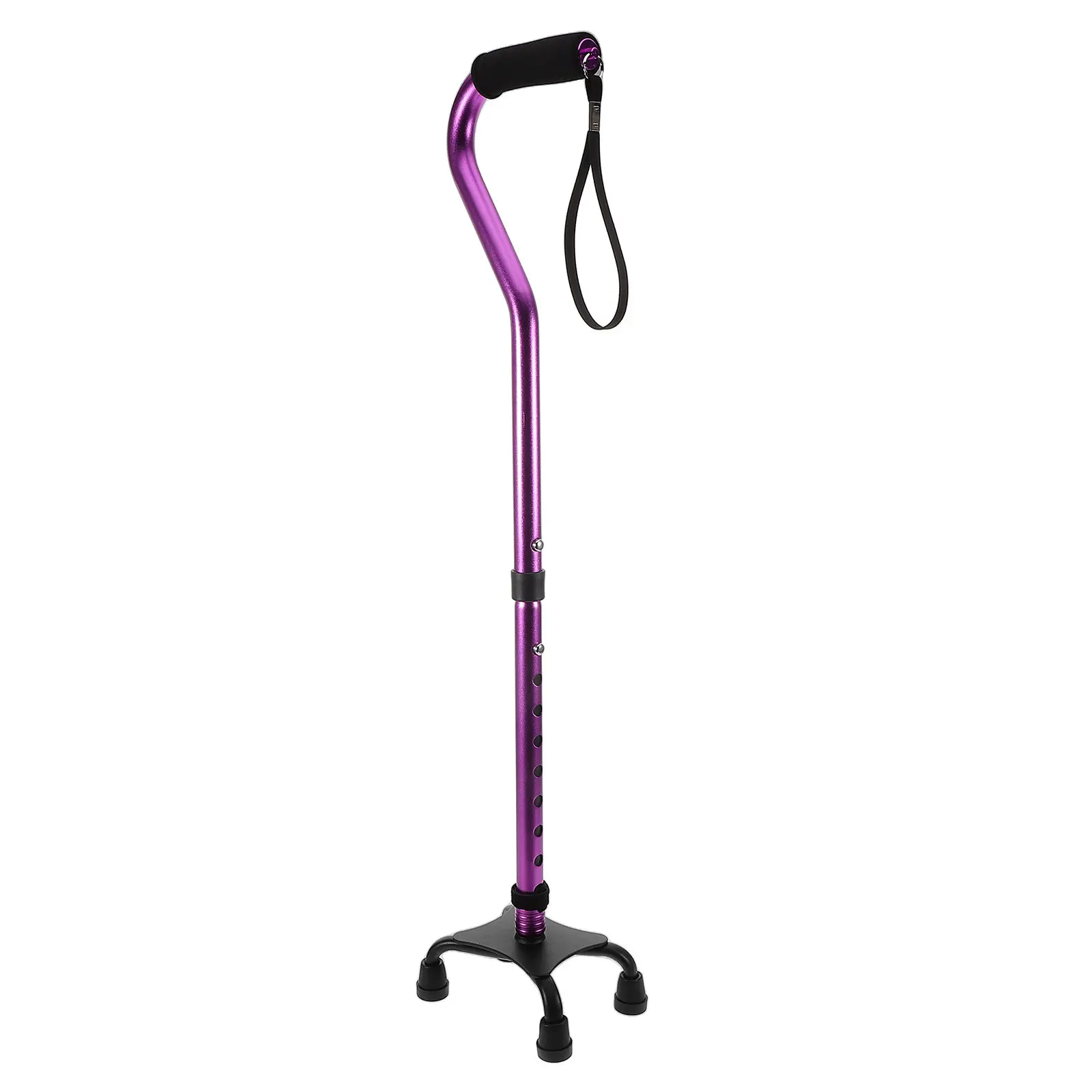 

Adjustable Telescopic Cane for Seniors with Ergonomic Forearm Grip Lightweight Foldable Walking Stick for Elderly Men Women
