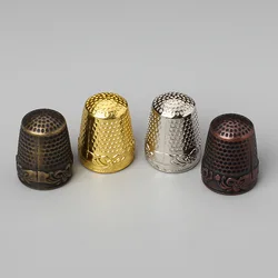 Thimble Ring Retro Finger Protector Antique Handworking Needle Craft Household DIY Sewing Tools Accessories Thickened Protection