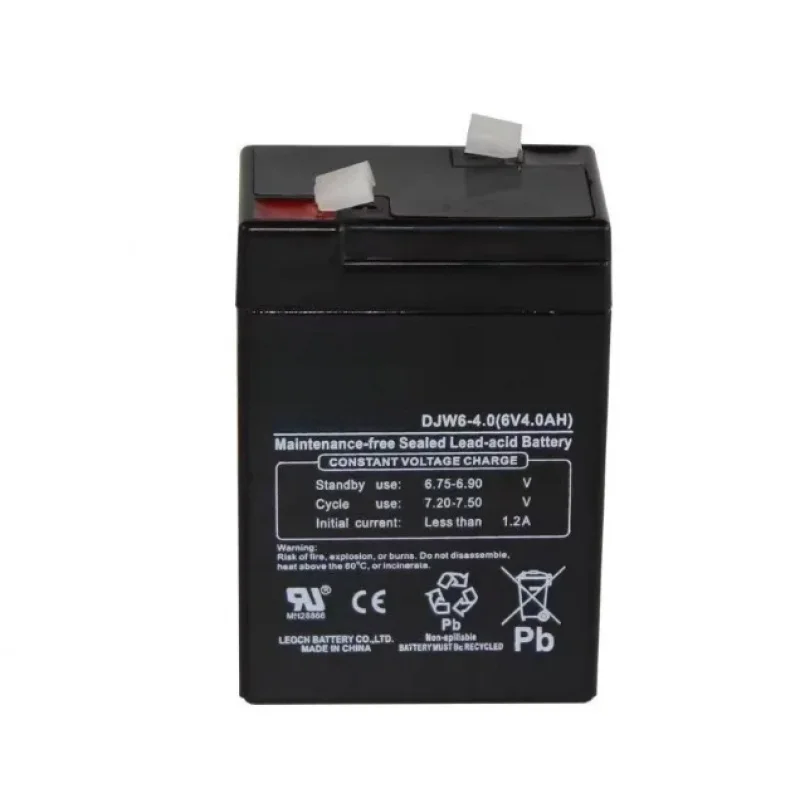 6V4AH Battery Rechargeable lead-acid Accumulator for children's toy cars Electronic Scale Instruments