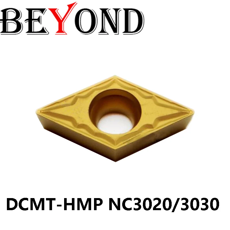 DCMT070204 DCMT11T302 DCMT11T304 Machine Inserts CNC DCMT11T308-HMP NC3020 NC3030 NC5330 Original BEYOND DCMT 11T302 Lathe Tools