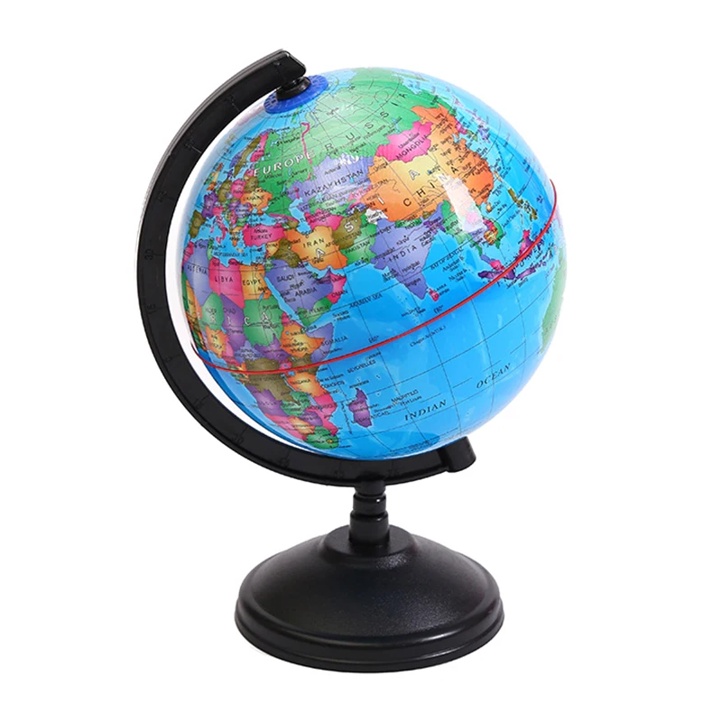 Mini World Globe 10cm Diameter Globe Educational Tool Kids Birthday Gift