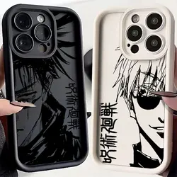 Anime Jujutsu Kaisen Phone Case For Xiaomi Mi 14 13 12 14T 11 Lite 12T Poco M6 X6 F4 F5 X3 X4 X5 C40 GT 4G 5G Back Cover