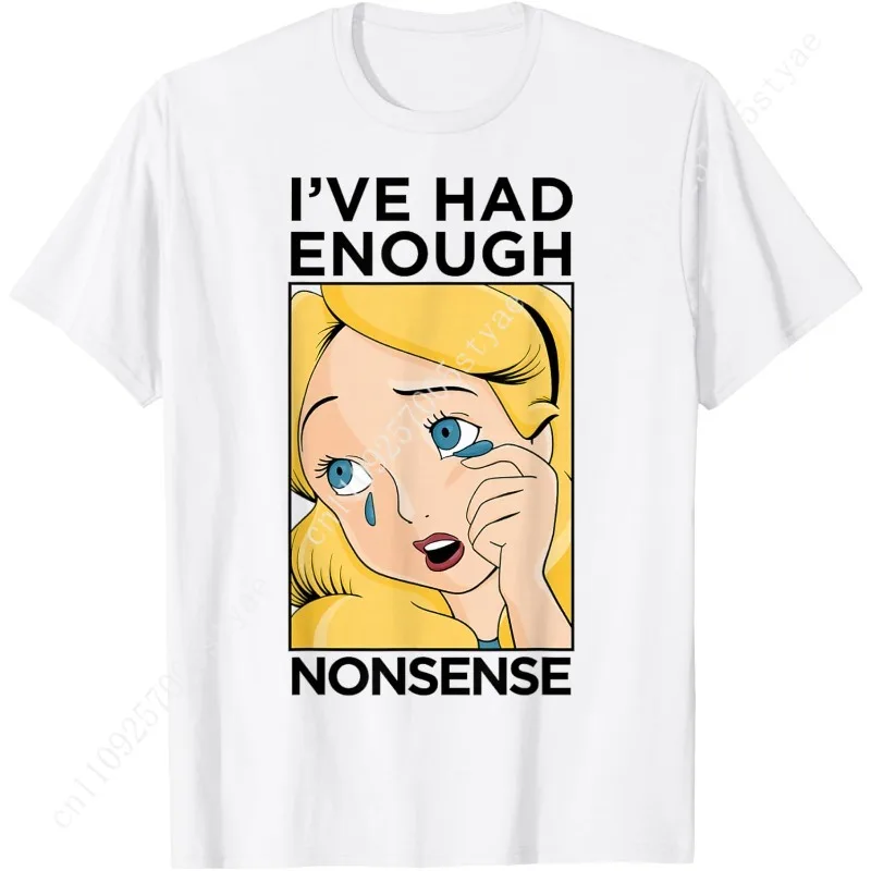 

Disney Alice In Wonderland Alice I've Had Enough Nonsense T-Shirt