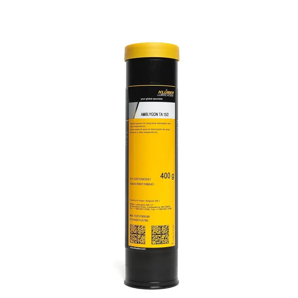 

AMBLYGON TA 15/2 High Temperature Grease in Water Pumps, Washing hines, Dishwashers and Power Tools 400g Cartridge