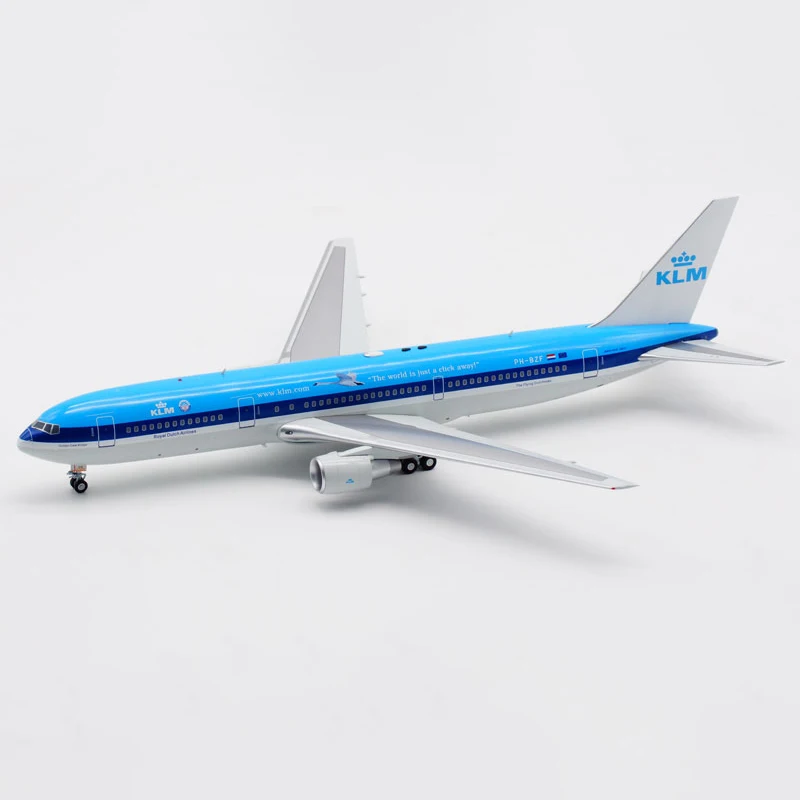 1/200 Scale Inflight KLM B767-300ER PH-BZF Alloy Die-cast Passenger Aircraft Model Collectible Toy Gift