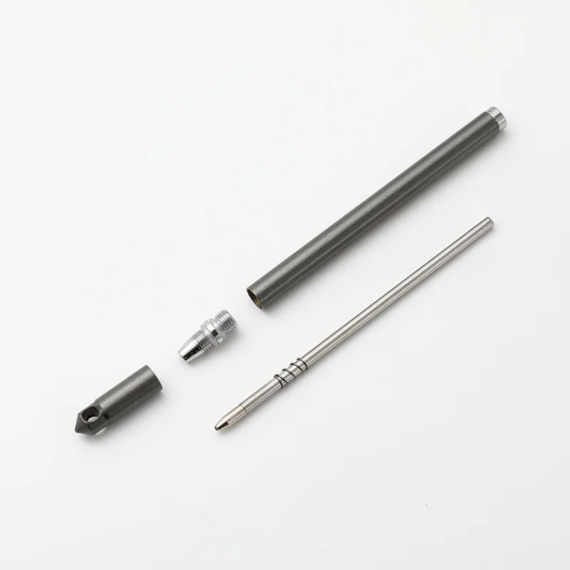 MINI Brass Pen Detachable Keychain Pendant Portable Travel Pocket Pen Signature Gift Pen Ballpoint Pen Portable Gadget
