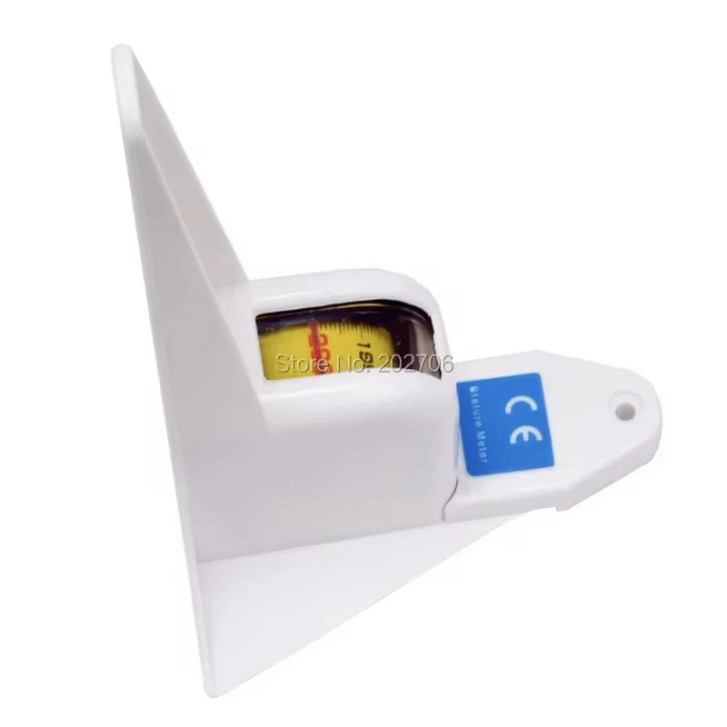 2 Meters Height Stature Meter Retractable Measuring Tape Ruler Metal Measuring Tool ﻿