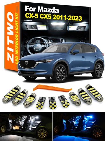 Светодиодные лампы ZITWO для Mazda CX-5 2011-2023, 11 шт. — детальный вид товара