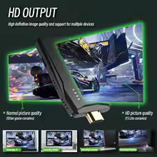Controle Sem Fio Dual 4K 64Gb Para 10.000 Jogos Retrô Christmas Kids!