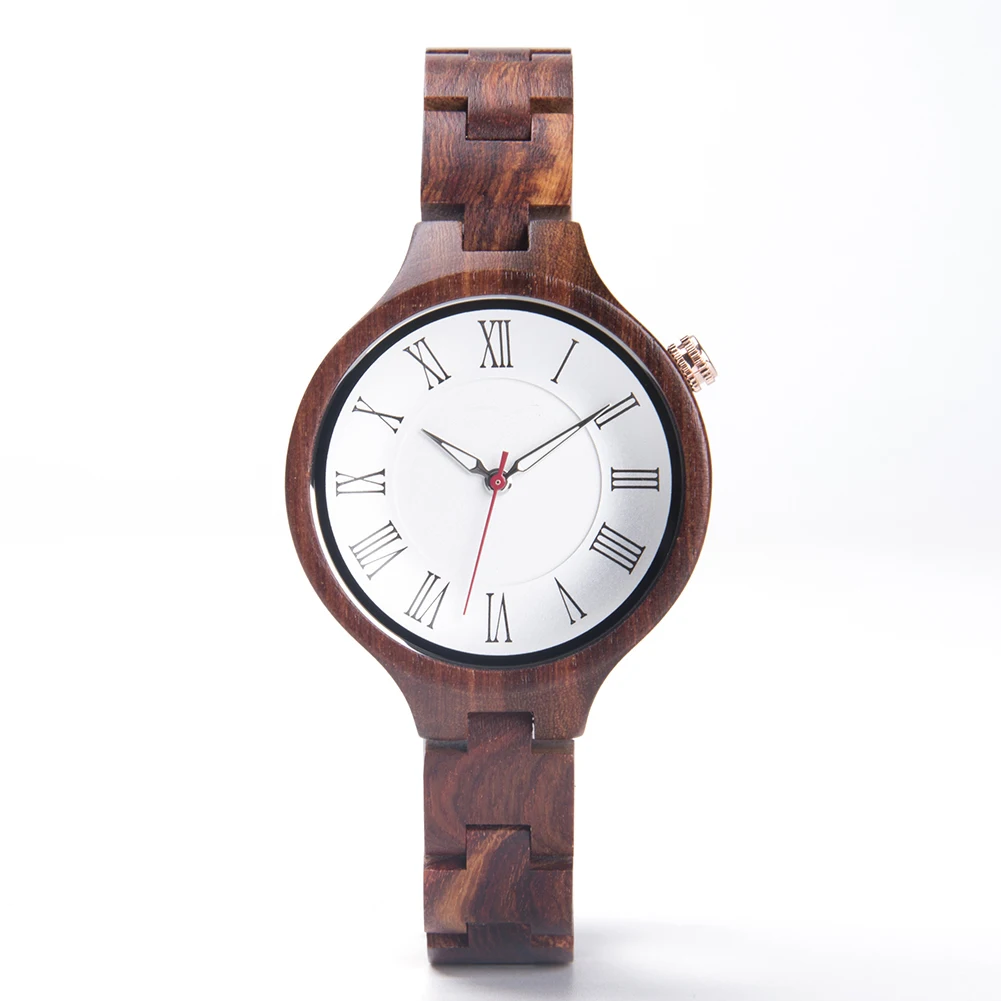 Watches for Women Wood Ladies Quartz Wristwatches Luxury Brand Female High Quality Mother's Day Gift Hot Selling