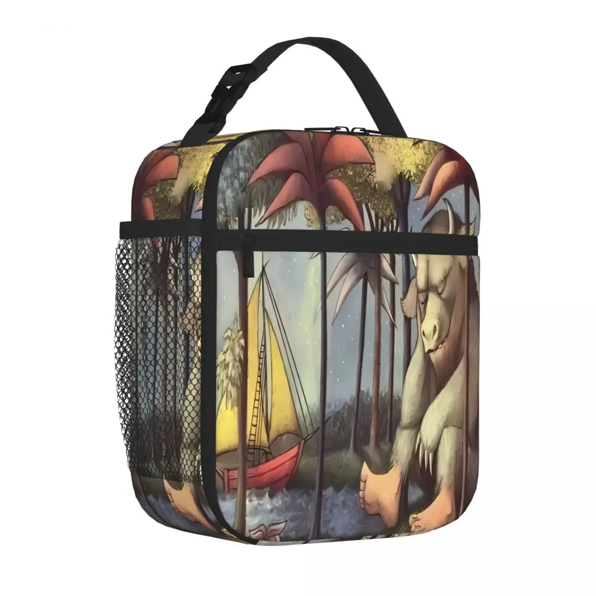 Bestselling The Wild Thing Oversized Insulated Snack Tote Office To-Go School Lunch Bag