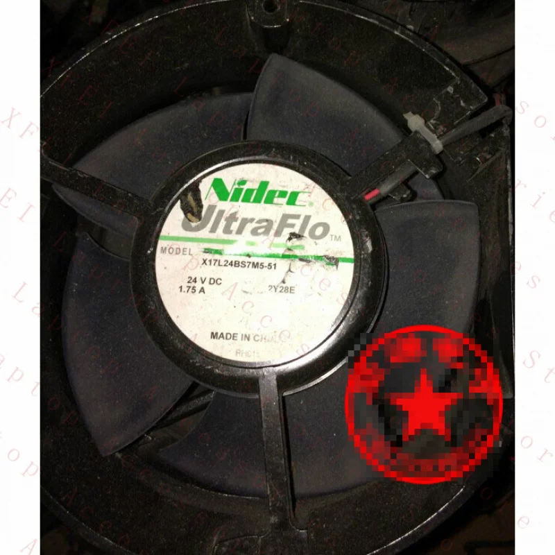

D 1pcs FOR NIDEC X17L24BS7M5-51 24V 1.75A inverter fan