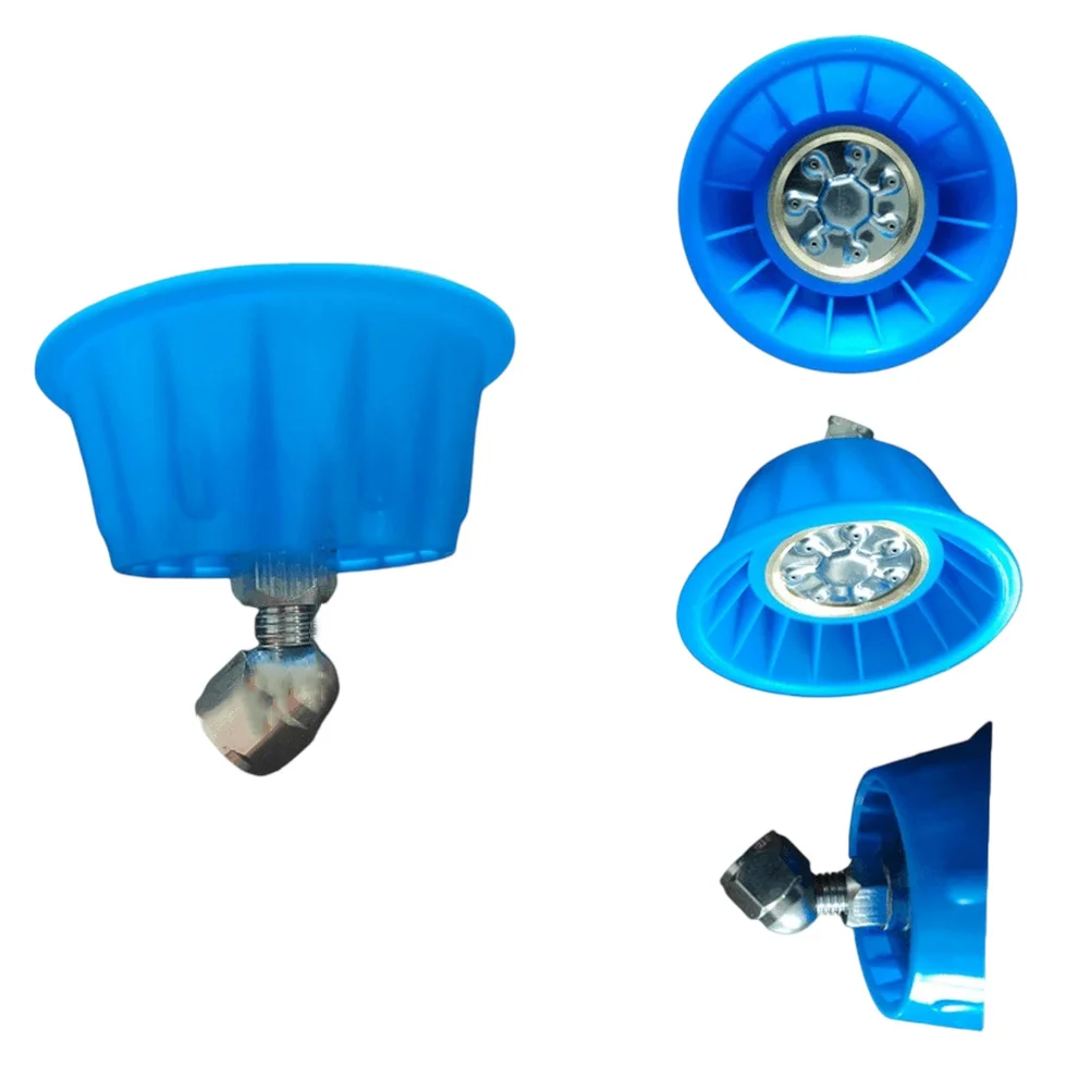 High-Pressure Garden Sprayer Nozzle with Stainless Steel Components and Plastic Body for Reliable Outdoor Performance