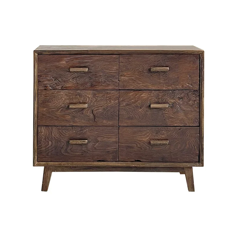 

wabi-sabi wind dining side cabinet, side cabinet, locker, medieval low cabinet, homestay furniture, household storage cabinet