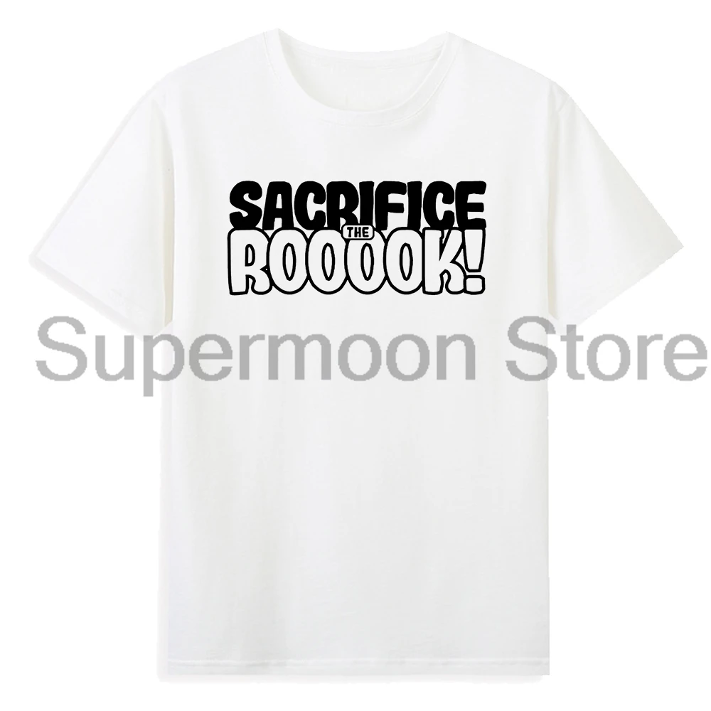 Levy Rozman Sacrifice The Rook T-shirt The Gothamchess Tour 2025 Crewneck Short Sleeve Cotton Tee Women Men Streetwear Tops