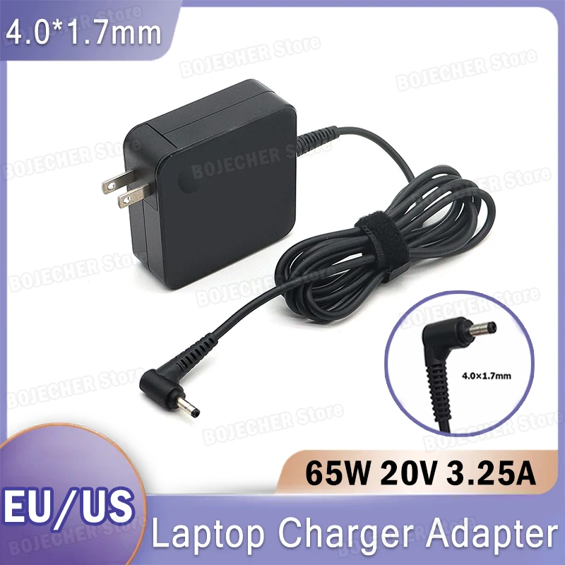 20V 3.25A 4.0*1.7mm Laptop Power Supply Adapters For Lenovo YOGA 710 510-14ISK IDEAPAD 510S-14 XiaoXin 310 65W Laptop Charger