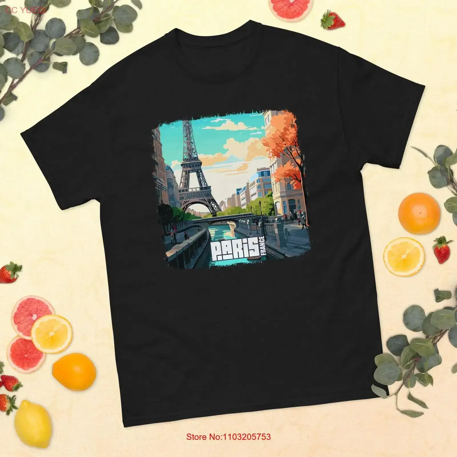 

Paris France Mens T shirt Classic vintage Washed fashion Comfortable Casual homme graphic Stylish Soft Slightly Unisex