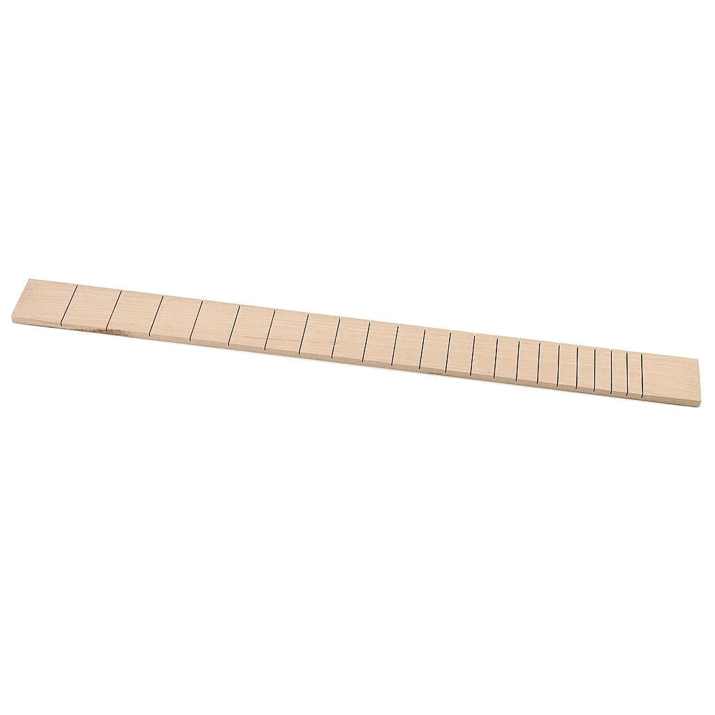 21/22-fret maple fingerboard 510mm long Guitar Fretboard Pre-Slotted Guitars Parts