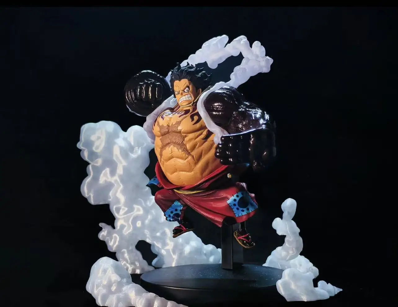 In Stock Bandai Banpresto One Piece Monkey D. Luffy Gear 4 Wano Country Boundman Snakeman Figure Model Collection Toy Gift - view 5