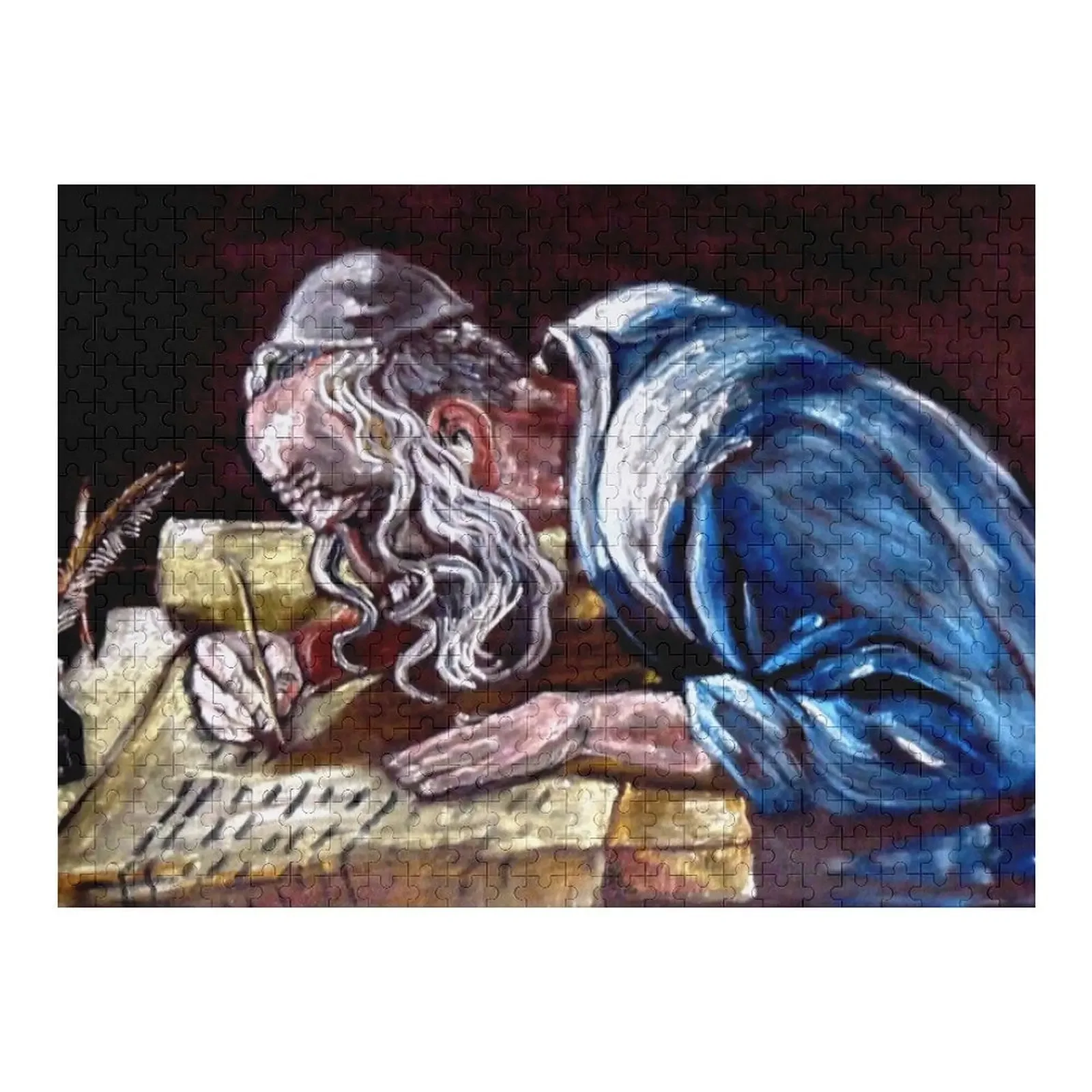 

Sofer, масляная пастель на черном бархате. Пазл. Детская игрушка. Подарочный пазл для детей по индивидуальному заказу.