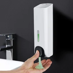 350ml wall-mounted shower head Soap Head Shower Gel detergent dispenser Bath accessories Soap pump heat