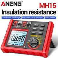 ANENG MH15 Digital Insulation Megohmmeter 6000 Counts Ohmmeter Capacitor Test Resistance Tester Voltage Meter Tools