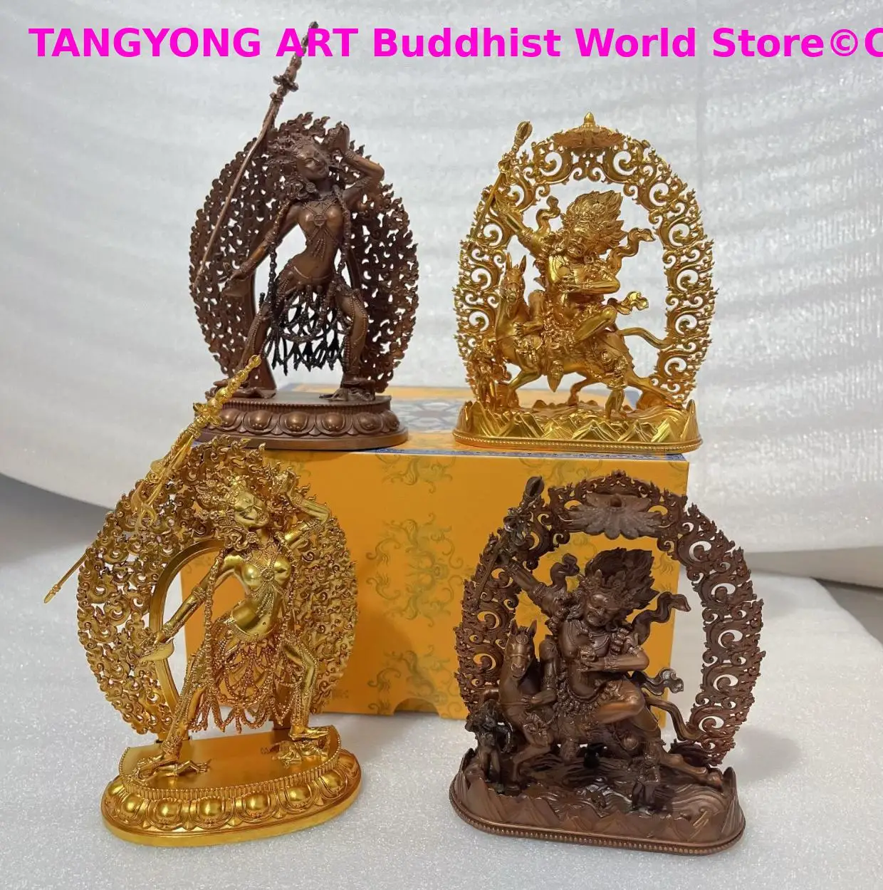 Dakine Exclusive 12cm TOP High End Handmade Holy Palden Lhamo Dakin God Image
