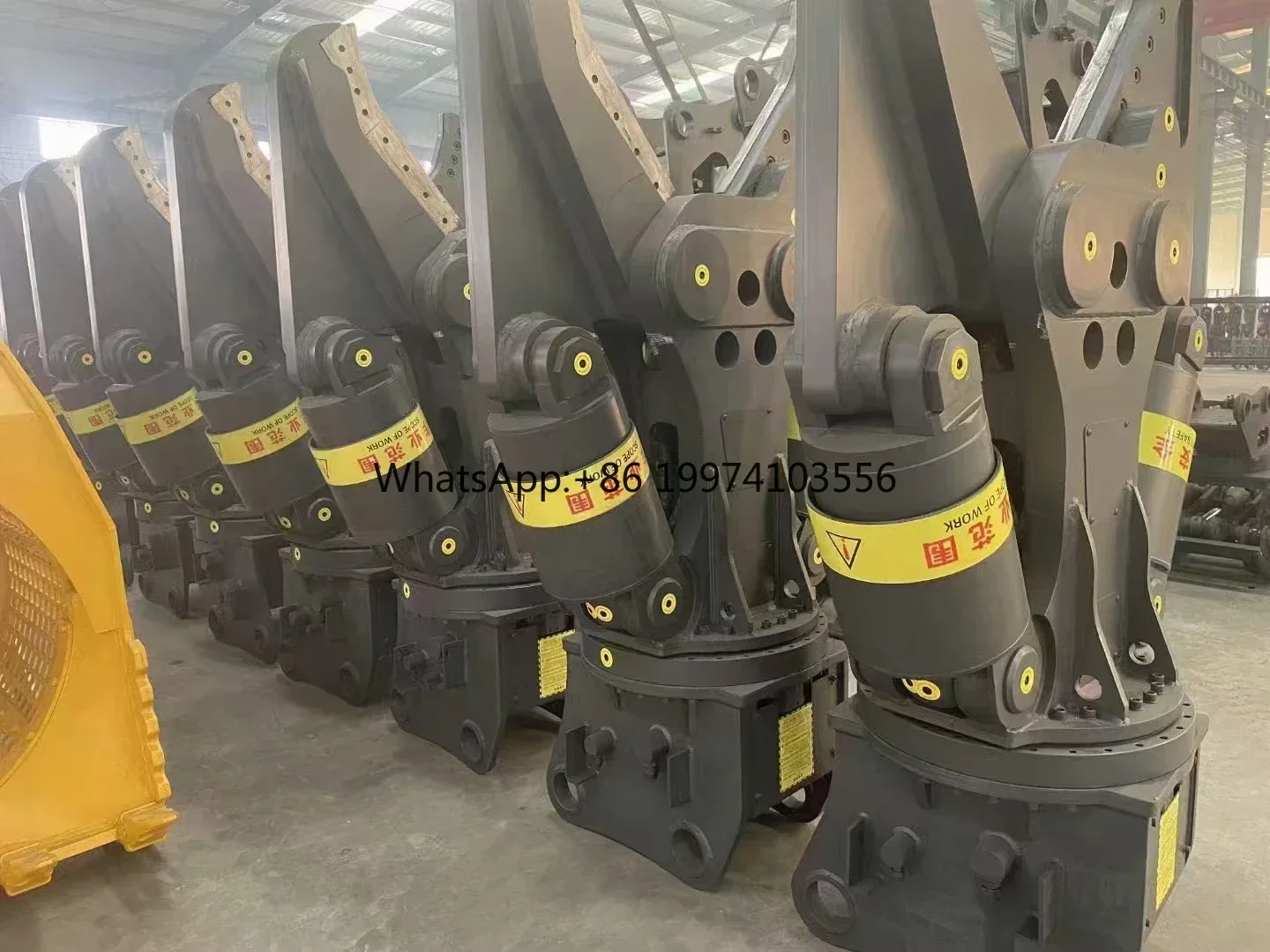 Concrete crusher demolition pulverizer hydraulic shear for 4/5 tons excavators