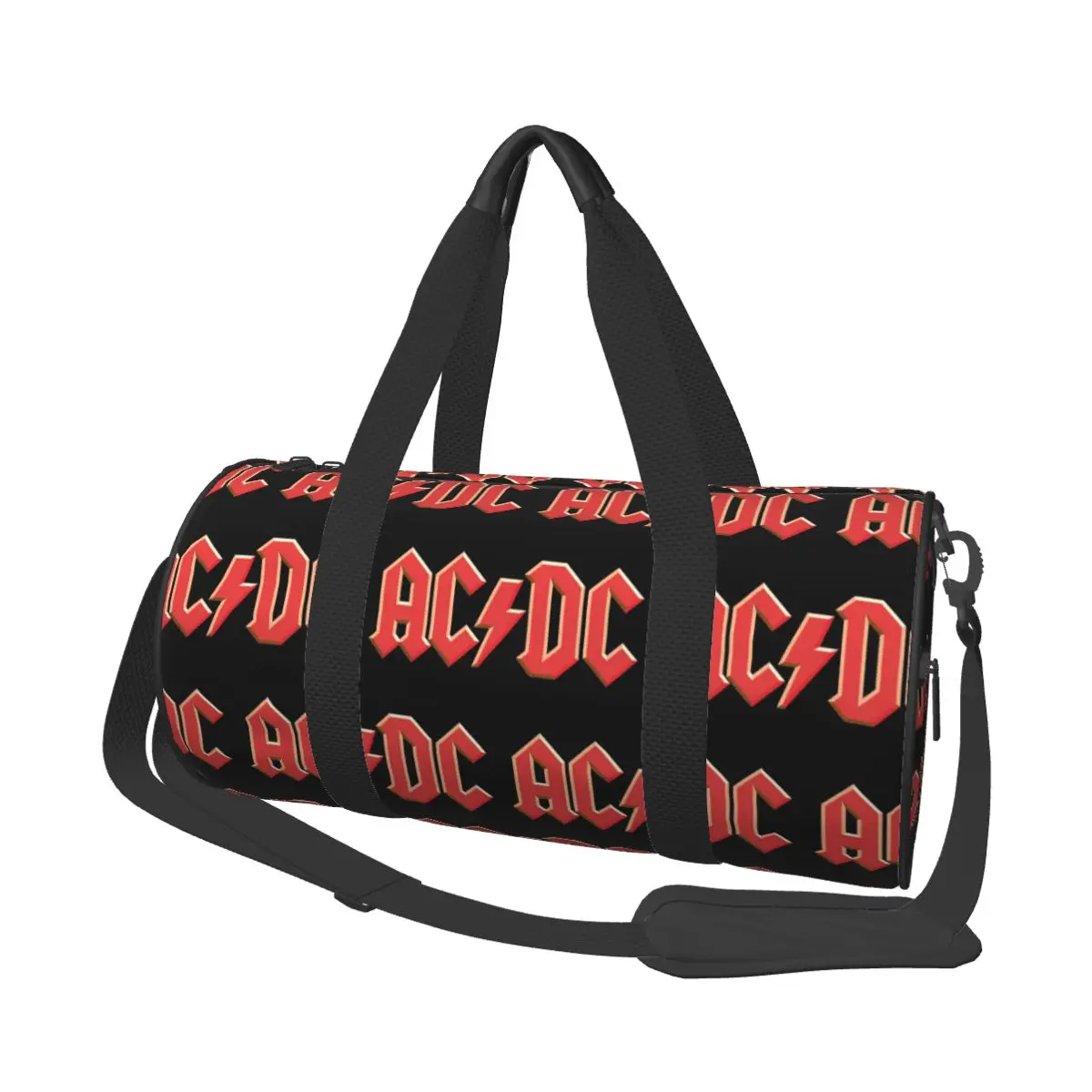 

Ac And Dc Power Up Rock Party Large Duffle Gym Bag Multi-Functional Duffle Travel Bags Handbags Fitness bag