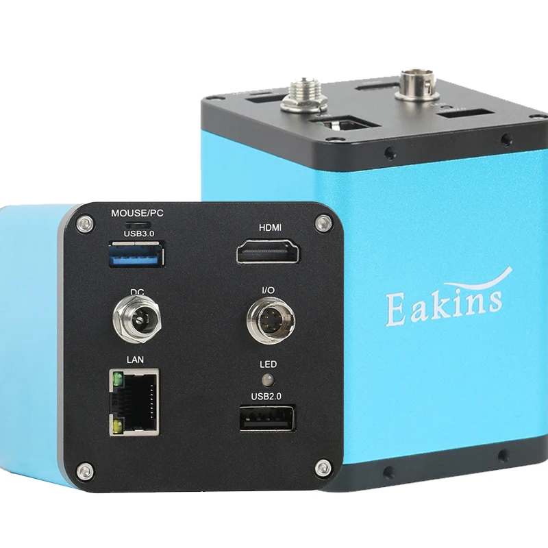 Industry Electronic HDMI USB 3.0 LAN HDMI Auto Focus AF Video Microscope PC TV Microscopy PCB Soldering Auto Zoom C Mount Camera